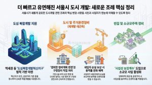 1월 5일 시행, 서울시 도심 복합개발 지원 조례 핵심 정리!